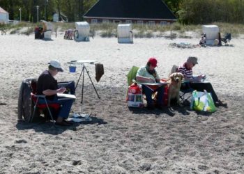 Malen-am-Strand-von-Kühlungsborn-c-FRank-Koebsch-1