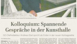 Ostsee-Zeitung 06.01.2017 - Kolloquium