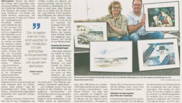 Ostsee-Zeitung 15.03.2019 - Ausstellung Hanka und Frank Koebsch