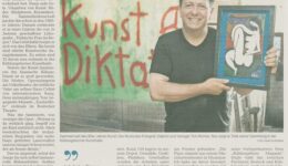 Ostsee-Zeitung 21.09.26 - Ausstellung Herzblut - Tom Richter